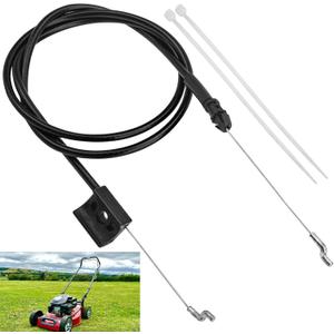 302080049 Engine Control Cable Compatible with Power-Smart Lawn Mower Replacement Parts 8602 8618 8621 V8618P B8721P DB8602C