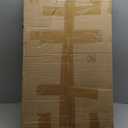 HOOBRO Cat Litter Box Enclosure Furniture, 2 in 1 Hidden Litter Box Furniture with Shelf, Double Litter Box Cabinet with 2 Dangling Plush Balls and 1 Toy Ball, Greige and Black BG78MW01