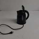 OVENTE Electric Kettle, 1.7L Fast Boiling Water Heater for Coffee or Tea, BPA Free with Water Level Gauge, Auto Shut-Off, Boil-Dry Protection, Indicator Light and Removable Filter, Black KP72B