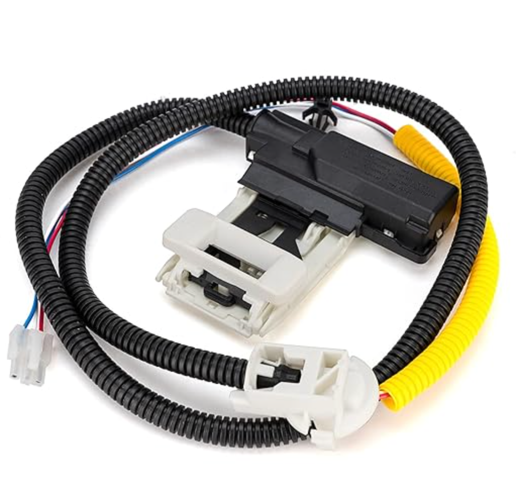 Washer Lid Lock Assembly (3-Wire) W11307244 W10682535 Fit for Whirlpool Maytag Amana Kenmore, Washing Machine Door Latch Assembly Replaces W10838613 W10838613VP W11253733 PS12704713 W10682535