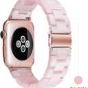 Light House Apple Watch Bands-Fashion Lightweight Resin iWatch Bands for Women Men 38mm/40mm/41mm/42mm(Series 11 10), 49mm/46mm/45mm/44mm/42mm(S 3 2 1), Compatible with Apple Watch Series 11 SE 10 9 8 7 6 5 4 3 Ultra
