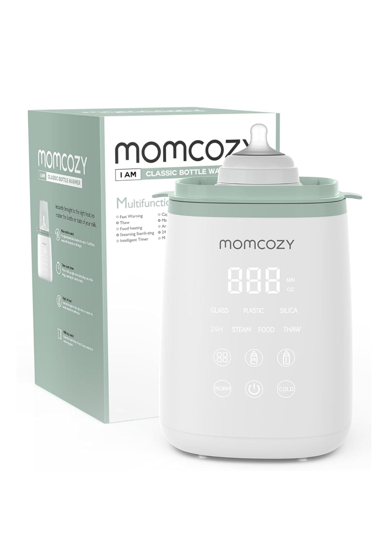 Momcozy Bottle Warmer, Fast Bottle Warmers for All Bottles with Timer, Accurate Temperature Control and Automatic Shut-Off, Multifunctional Bottle Warmer for Breastmilk
