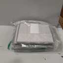 DIMJ Bed Sheet Organizers and Storage 6 Pack - Foldable Sheet Organizer for Linen Bedding Storage Box for organization, Sheets Set Holder for Blanke, Towel (King & Queen Size), Blended Grey