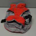 Dog Coat, Warm Dog Winter Coat for Medium Dogs, Waterproof Jacket with Adjustable Buckle & Velcro, Reflective Turtleneck Cold Weather Coats, Pet Fleece Vest Snow Jacket (Red, S)