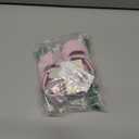 Josmo Baby Girls Soft Sole Flower Bow Princess Wedding Dress Mary Jane Flats Prewalker Newborn Light Baby Shoes Size 2-4 Infant (Pink Patent)