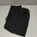 KIRUNDO 3 Piece Lounge Sets for Women Airport Travel Vacation Outfits Spring Cardigan Matching Sleeveless Top Jogger Pants (Large, Black)