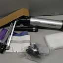 Telescope for Kids, 50mm 100x Silver Beginner Telescope with Tripod