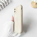 NITITOP Compatible with iPhone 11 Case Silicone Cute Flower Floral Sunflowers Design for Women Girls Artistic Soft TPU Shockproof Full Camera Protection Girly Phone Cover - White