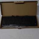 Chinese Keyboard, 108 Keys USB Wired Comfortable Hand Feel Low Noise Bilingual Chinese English Keyboard for Home and Office