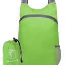 20L Ultra Hiking-Daypack Lightweight Foldable Travel Packable Backpack for Camping Cycling Outdoor, green