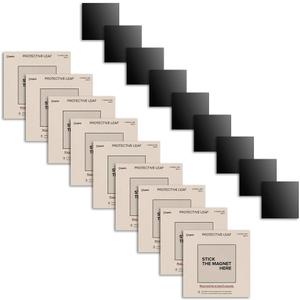 Displate Magnetic Wall Mount Kit for Hanging Pictures, 9-Pack Peel & Stick Wall Magnets with Safe Removable Adhesive Leaf - No Drill, Damage-Free Magnets for Wall Art, Metal Posters & Prints