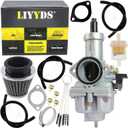 PZ30 Carburetor Filter kit Compatible with 125cc 140cc 150cc 160cc 200cc 250cc 300cc CG 4-stroke Engine XR200 XR200R Motorcycles ATV Go Kart Kazuma SunL Roketa Mikuni Baja CRF KLX TTR