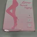 HONGTEYA Fleece Lined Tights Women Winter Thermal Leggings Pantyhose Fake Translucent Thick Warm Sheer Tights XL