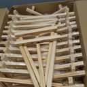 32 Pack 9 Inch Wood Easels, Easel Stand for Painting Canvases, Art, and Crafts, Tripod, Painting Party Easel, Kids Student Tabletop Easels for Painting, Portable Canvas Photo Picture Sign Holder