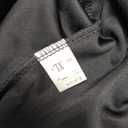 YMDUCH Women's Sexy Elegant One Shoulder Long Sleeve Velvet Ruched Slit Party Long Dress (Black), XL