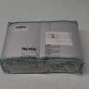 TILLYOU Baby Safe Crib Bumper Pads for Standard Cribs Machine Washable Padded Crib Liner Thick Padding for Nursery Bed 100% Silky Soft Microfiber Polyester Protector de Cuna, 4 Piece/Gray