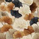 Ginkgo Leaf Removable Self-Adhesive Wallpaper for Bedroom & Living Room Decor 17.7236 Inch,Waterproof Wall Covering for Accent Walls, Apartment, Nursery (Solid color01)