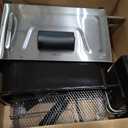 Hamilton Beach Family Style Electric Deep Fryer, Includes Frying Basket with Hooks, 1500 Watts, Easy Detach Magnetic Cord, 3 Liter / 12 Cup Oil Capacity, Stainless Steel (35220G)