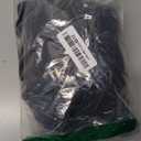 Amazon Essentials Unisex Kids and Toddlers' Cotton Crew Socks, 10 Pairs (4-5T, Black)