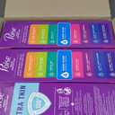 Poise Ultra Thin Incontinence Pads & Postpartum Pads for Bladder Leaks, 4 Drop Moderate Absorbency, Regular Length, 48 Count Pack of 3 (total 144 Count), Packaging May Vary