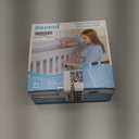 ARYNPEP 3pcs Guardrail Cover,Crib Rail Cover&Corner Guard Coverage Straps Protect Baby Teeth Crib Rail Covers for Teething (1 Long 2 Short)