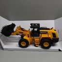 Bulldozer Toy, 16" Front Loader, 1:10 Scale Classics Bulldozer, Wheel Loader with Real Working Arm & Bucket, Lights & Sounds Construction Vehicle Toy for Boys and Girls, Kids, Toddlers, Ages 3+