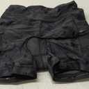 Women's 4D Padded Bike Shorts 5"/7" Riding Underwear Cycling Bicycle Road Biking Cycle Shorts for Women Zipper Pockets (Medium, Camo Black)