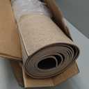 Color&Geometry Door Mat 3'x12' Runner Rug with Rubber Backing, Non Slip Washable Hallway Runner Kitchen Runner Rug, Carpet Runners for Hallway Living Room Bedroom, Beige (Rolled-up NO Creases) (Khaki)