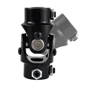 5/8"- 36 Spline x 3/4" DD Black Steering Universal U Joint Single Steering Shaft 83mm