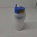 New Bottle Blender Portable Juicer Extractor Electric Mini Juicer Fruit Shake Blender Crushed Ice Lemon Juicer (Blue)
