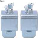 8 Pcs Butt Welding Clamps Weld, Sheet Metal Holder for Welding, Butt Welding Clamps for Car Truck Door Skin Panel, Butt Welding Clamp Clip