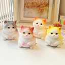 Big Pink Taba Squishy Cat, Soft Squishy for Adults Stress Relief