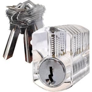 Summit Doorware Transparent Lock  Educational Training Aid & Locksport Puzzle