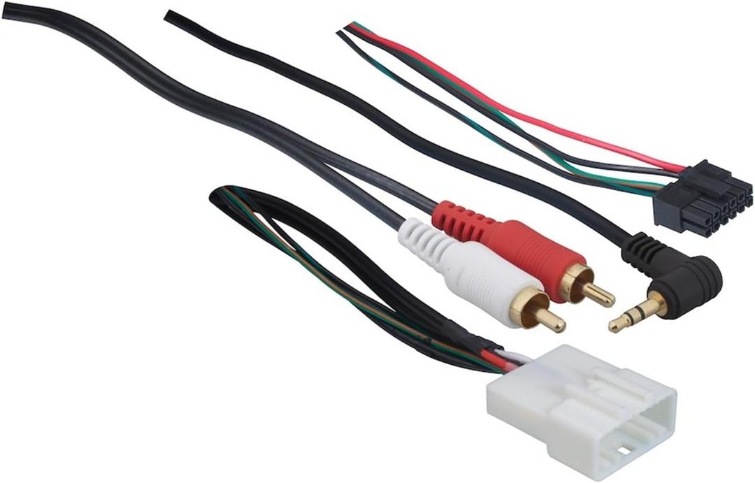 Metra Toyota 20-pin Steering Wheel Control Add-on Harness with RCA