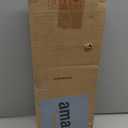 2 Pack Wood Curtain Rods for Windows 66 to 120 Inches 1" Diameter Boho Decorative Heavy Duty Window Curtain Rod Set Adjustable with Handmade Wood Grain Design for Living Room Bedroom Kitchen