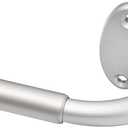 Amazon Basics Adjustable Room Darkening Blackout Curtain Rod, 48" to 88", Nickel