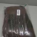 Keeliya Womens Fleece Sweatshirts Cropped Half Zip Fuzzy Warm Sherpa Pullover Varsity Jackets with Zipper Pockets(Brown,S)