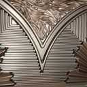 Art3d Drop Ceiling Tiles 24x24 in Bronze (12-Pack, 48 Sq.ft), 3D Wainscoting Panels Glue Up 2x2