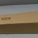 LUCKUP Cordless Bamboo Roman Blinds Shades for Indoor Windows-Blackout Room Darkening Roman Blinds with 6" Valance Cover Enhanced Privacy, 32" W x 64" H (Privacy-carbonized Color)