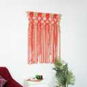 Artknots Wall Hanging Macrame - Elegant TC Rope macrame wall art with 4 Nails for Easy Installation - Perfect Decorative Piece for Bedrooms, Living Rooms, Nurseries, and More