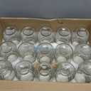 PINIWON Mason Jars 16 oz with Airtight Lids and Bands, 15 Pack Regular Mouth Canning Jars, Clear Glass Pint Jars for Canning, Pickling, Food Storage, DIY Projects, 24 Labels, Brush & String Included