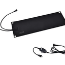 Luxzozql 1 Pcs Heated Snow Melting Mat, 10 x 30 in NonSlip Rubber Heated Outdoor Mats, Snow and ice Melting Mats FOI Winter Outdoor Stairs, Steps, Walkways, Driveway, Doorways, 2 in/h Melting Speed