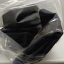 ZEALFEEL Snow Tube, 45'' Rubber Snow Tubes with Commercial Grade Canvas Cover for Kids & Adults, Inflatable Heavy Duty Snow Sled Thickened Hard Bottom with Tow Strap, Sleds Winter Gifts