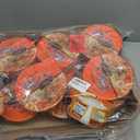 Nongshim Spicy Chicken Noodle Soup Instant Ramen, 12 Pack, Korean Microwaveable Bowl Soup Mix, Ramyun with Veggies, Sabor a Pollo