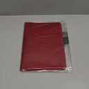 Velvet Cover for A5 Notebooks Planner Cover for Weeks Cousin A5 Planner Inserts & Refill Paper 6.4 x 9 Inches Refillable Notebook Cousin for Student (Red)