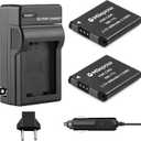NB-11L/NB-11LH Battery (2-Pack) and Charger kit Compatible with Canon PowerShot ELPH 190 is, ELPH 180, ELPH 110 HS, SX400 is, SX410 is, SX420 is, A2300 is, A2400 is, A2500, A3400 is Camera