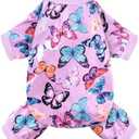 Dog Pajamas Soft Lightweight Dog Onesies Outfit Clothes for Small Medium Large Puppy Pjs for Pet Boys Girls Dogs Cats Size L