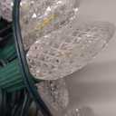 Minetom C9 Christmas Lights Outdoor, 100FT 100 LED Waterproof Strawberry String Lights, UL Certified, Connectable Green Wire Lights String for Outdoor Indoor Patio Party Roofline Backyard Xmas Decor (Pure White)