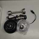 Ganiza Immersion Blender 5 in 1 Hand Blender Max 1000W Heavy Duty Motor, 16 Speed Mode Handheld Blender Stainless Steel Blade With 800ml Mixing Beaker, 600ml Chopper, Whisk and Milk Frother