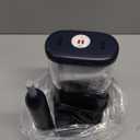 Electric Toothbrush with Water Flosser Combo: 3 in 1 Rechargeable Flossing Toothbrush for Adults, 3 Brush Modes & 5 Water Pressure, Portable&Whitening Dental Care, 500ML Cordless Brush Cleaning Kit (Deep Blue)